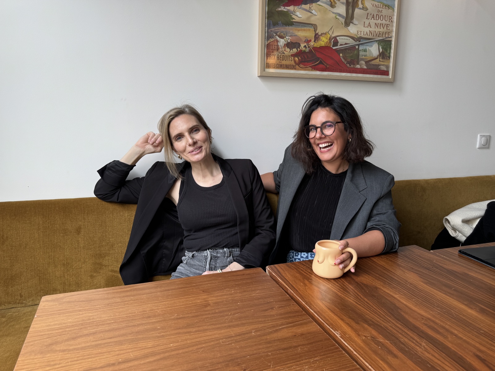 Élise Perpetua et Rebecca Parienti, cofondatrices de She Knows IA